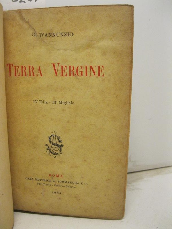 Terra vergine. IV edizione - 10° migliaio.